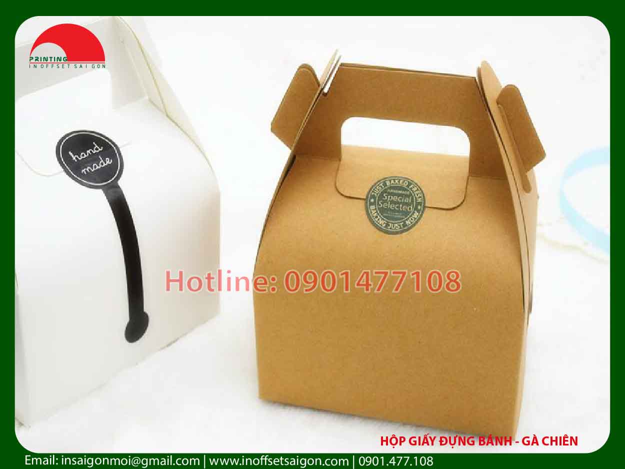 Hộp giấy đựng thức ăn takeaway